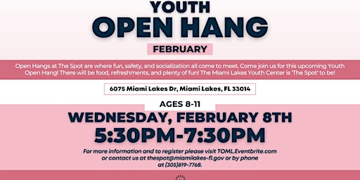 Youth Open Hang