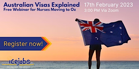 Australian Visas Explained - Free Webinar for Nurses Moving to Oz