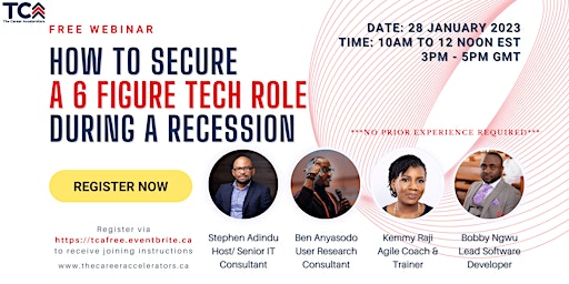 How To Secure  A 6 Figure Tech Role During A Recession