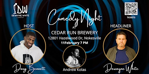 Comedy Showcase at Cedar Run Brewery