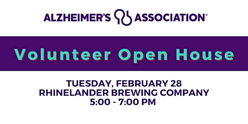 Alzheimer's Association Volunteer Open House