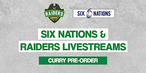 Curry Pre-Order | Saturday 18th March | St Patrick's Weekend
