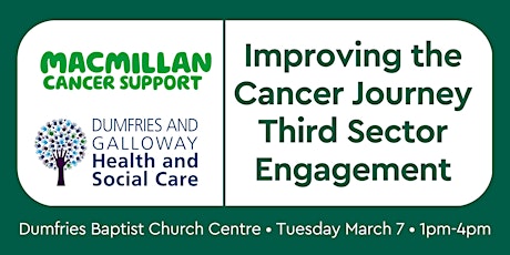 Improving the Cancer Journey Third Sector Engagement - Dumfries Session