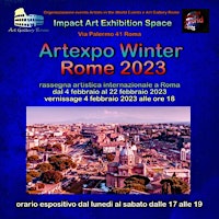 International art exhibition in Rome "Artexpo Winter Rome 2023"