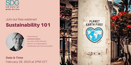 Sustainability 101 | hosted by SDGm