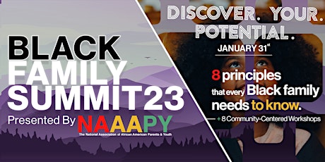 Black Family Summit 2023: 8 Principles Every Family NEEDS to Know