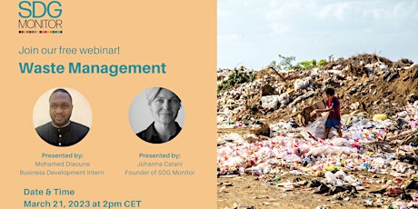 Action plan for waste management | hosted by SDGm