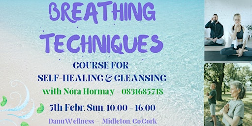 Breathing techniques course for self healing and cleansing