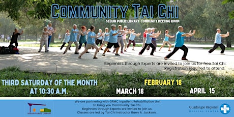 Community Tai Chi - February 18, 2023