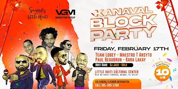 Little Haiti Kanaval Block Party