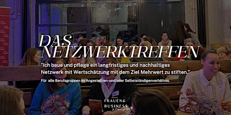 FRAUEN&BUSINESS I Netzwerktreffen München