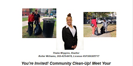 You’re Invited! Community Clean-Up! Meet Your Neighbors at Joe Cole Park!