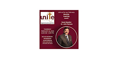 Unite Mississippi Monthly Lunch - February