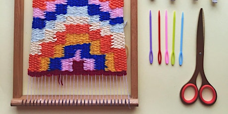 Kaleidoscope inspired weaving workshop, 11am-1pm primary image