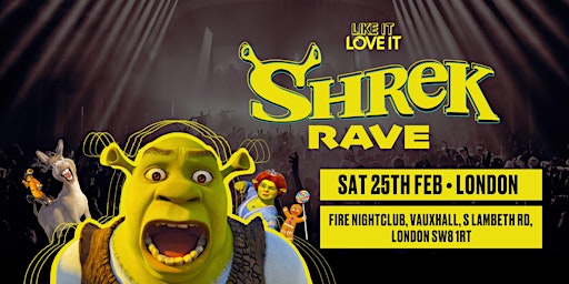 Shrek Rave London