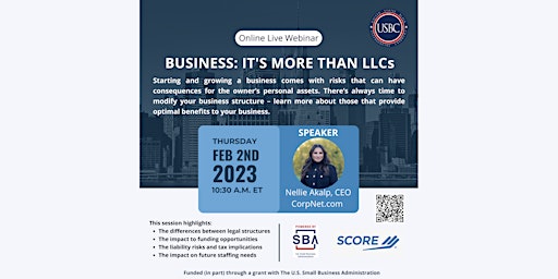 Business: It's More Than LLCs