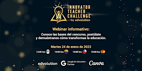 Imagen principal de 1er Innovator Teacher Challenge (Webinar)