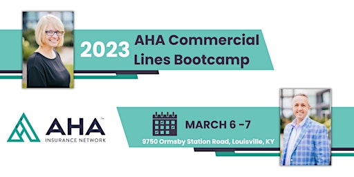 2023 AHA Commercial Lines Bootcamp
