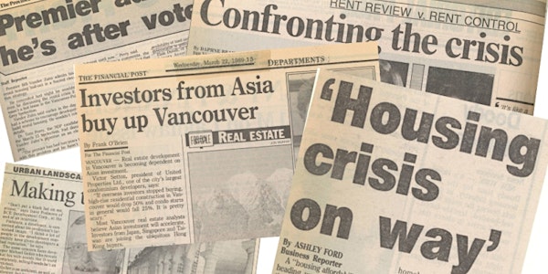Looking back, Looking forward: Reflections on Housing Metro Vancouver
