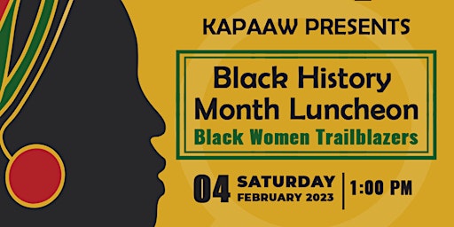 Black History Month Luncheon: Black Women Trailbla