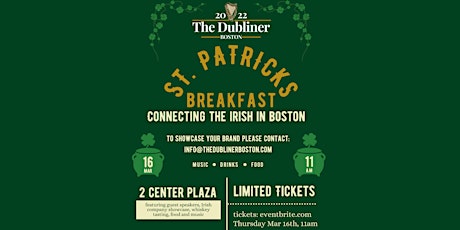 St Patricks Day Irish Networking Breakfast