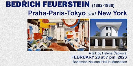Bedřich Feuerstein (1892-1936): Czech architect, set designer,  artist