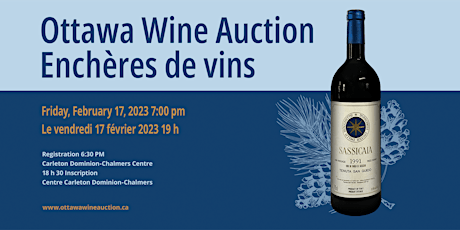 Ottawa Wine Auction Winter 2023 primary image