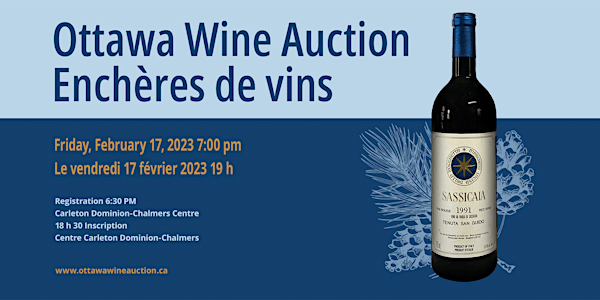 Ottawa Wine Auction Winter 2023