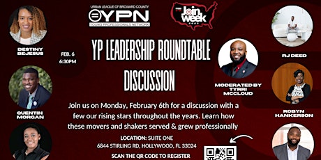 Past YP Leadership Roundtable Discussion - Join Week 2023