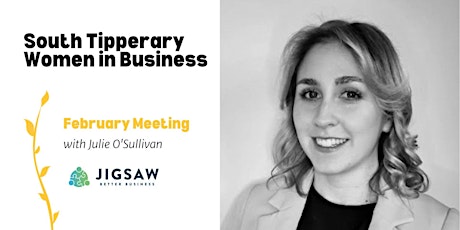 Image principale de STWIB February Meeting with Julie O'Sullivan - NON MEMBERS TICKETS