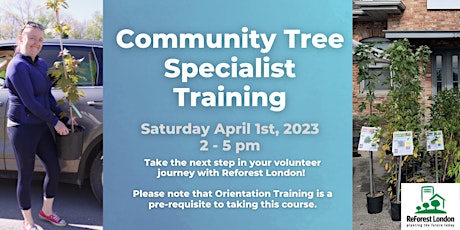 Community Tree Specialist Training
