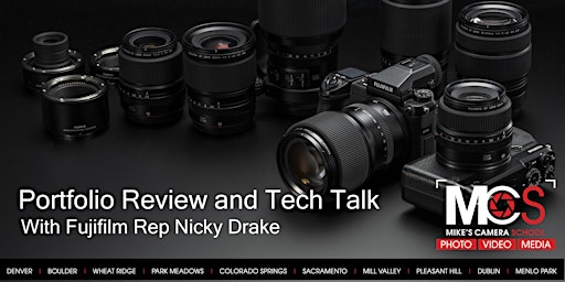 Portfolio Review and Tech Talk with Fujifilm's Nicky Drake - Denver