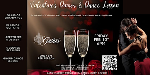 Valentine's Dinner and Dance Lesson