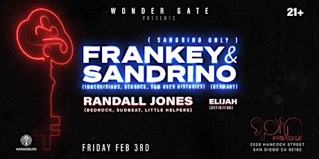 Wonder Gate Presents : Frankey & Sandrino - Randall Jones