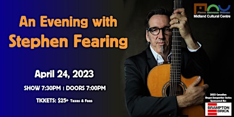 An Evening With Stephen Fearing
