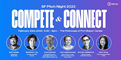 Imagen principal de SF Pitch Night 2023: Compete and Connect