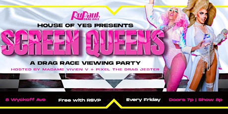 Screen Queens: A Drag Race Viewing Party