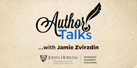 Author Talk featuring Jamie Zvirzdin