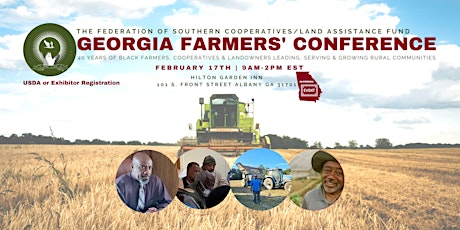 40th Annual Georgia Farmers Conference- USDA  or Event Presenter