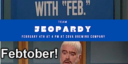 Jeopardy at COVA Brewing: A Febtoberfest Event