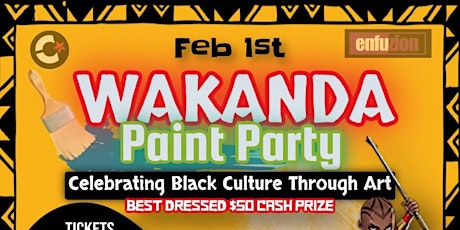 Wakanda Paint Party