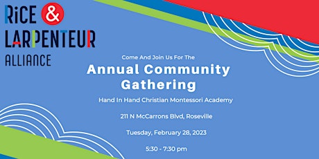 Rice & Larpenteur Alliance 2023 Annual Community Gathering