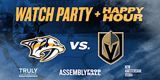 Predators vs Golden Knights Watch Party at Assembly Food Hall