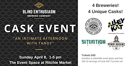 Blind Enthusiasm Cask Invitational #1 - "An Intimate Afternoon with Tandy" primary image
