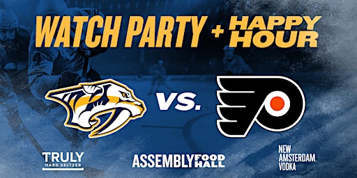 Predators vs Flyers Watch Party at Assembly Food Hall