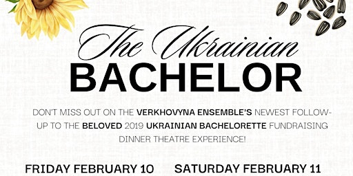 "The Ukrainian Bachelor" Dinner Theatre - Saturday