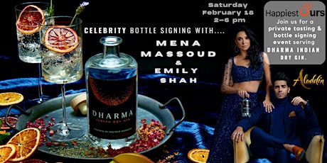 Happiest Ours Presents - Dharma Gin Celebrity Bottle Signing!