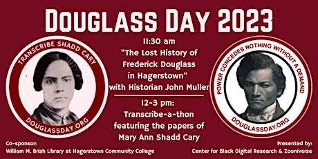 Douglass Day Transcribe-a-Thon 2023