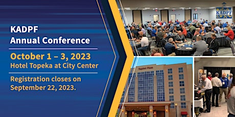 2023 KADPF Annual Training Conference (Educational Facility Registration)