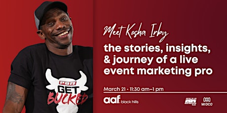 March Program: Stories, Insights, & Journey of a Live Event Marketing Pro primary image